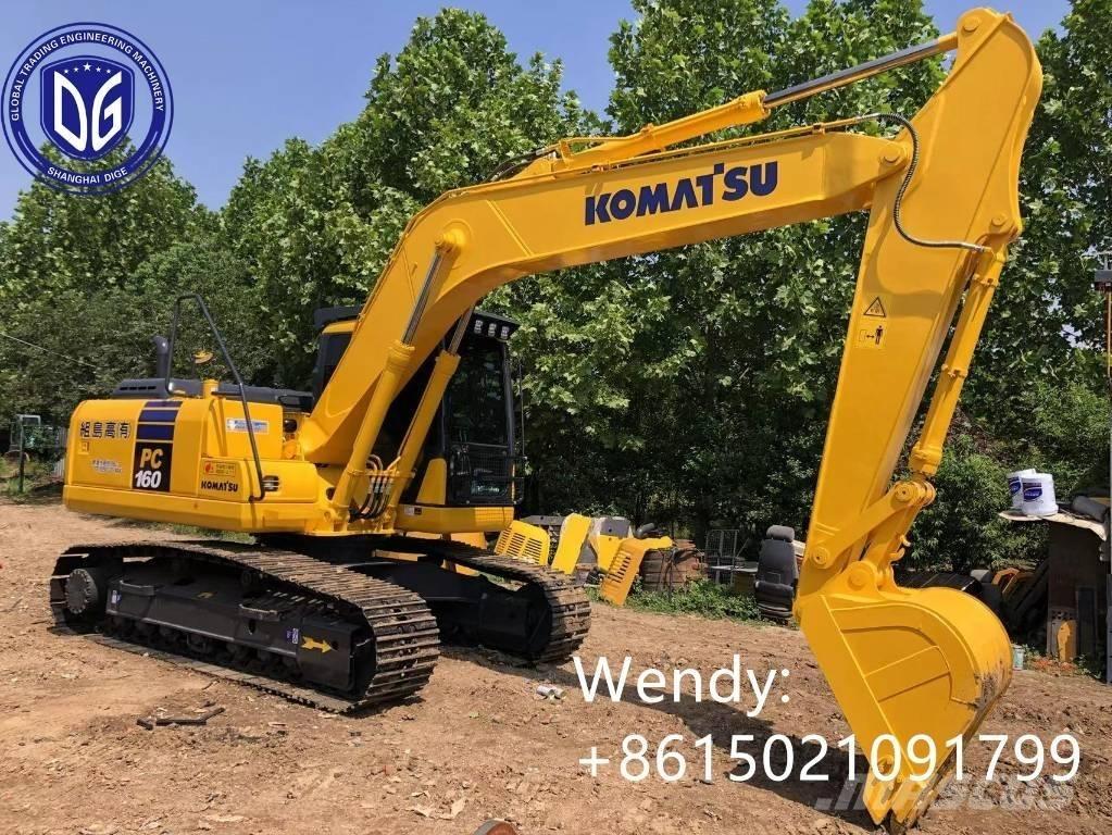 Komatsu PC 160 حفارات زحافة