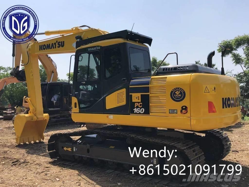Komatsu PC 160 حفارات زحافة
