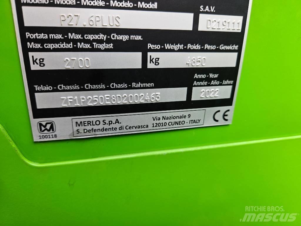 Merlo P27.6 Plus مناولات متداخلة