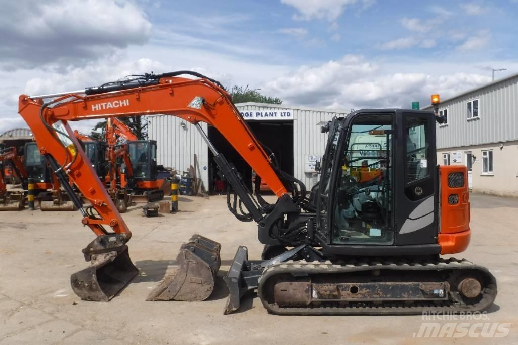 Hitachi ZX 85 US B-6 حفارات وسط 7 طن - 12 طن
