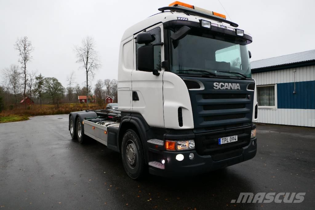 Scania G480cb6x2hsa شاحنات الرافعات الخطافية