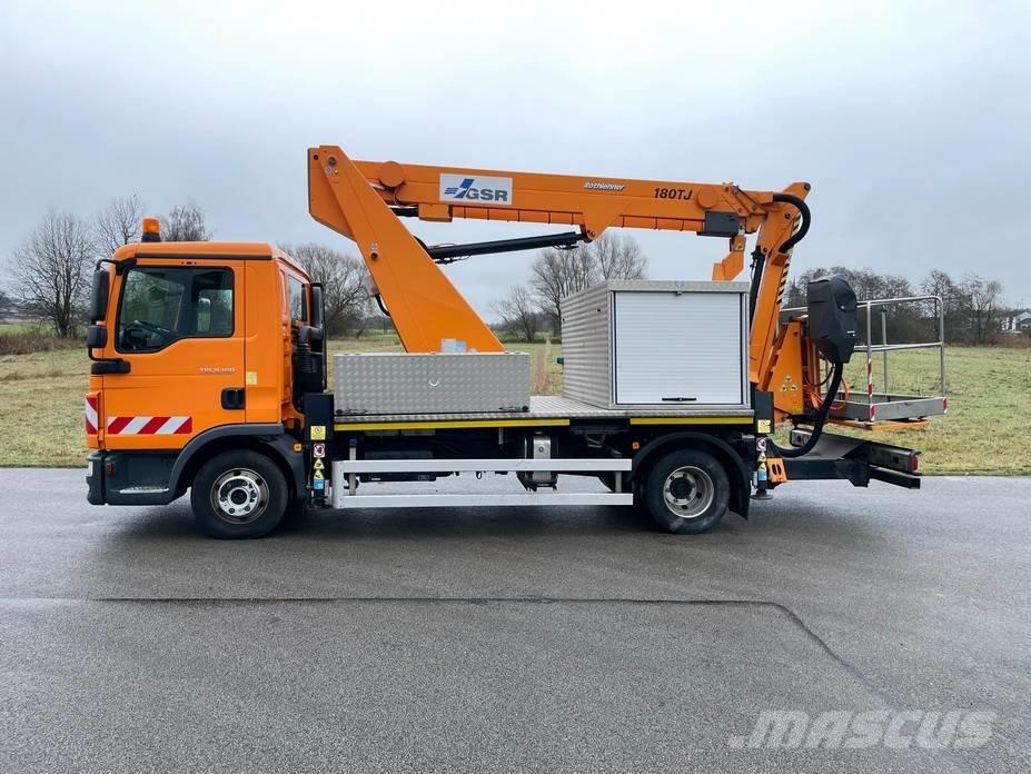 GSR E 180TJ المنصات الهوائية المثبتة على شاحنة