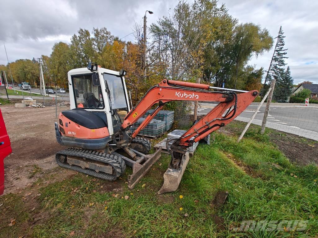 Kubota KX 71-3 حفارات صغيرة أقل من 7 طن (حفارات صغيرة)
