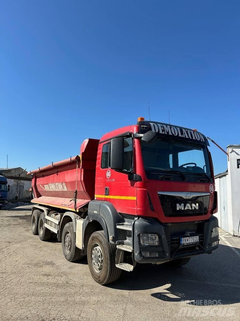 MAN TGS 41.480 شاحنات قلابة