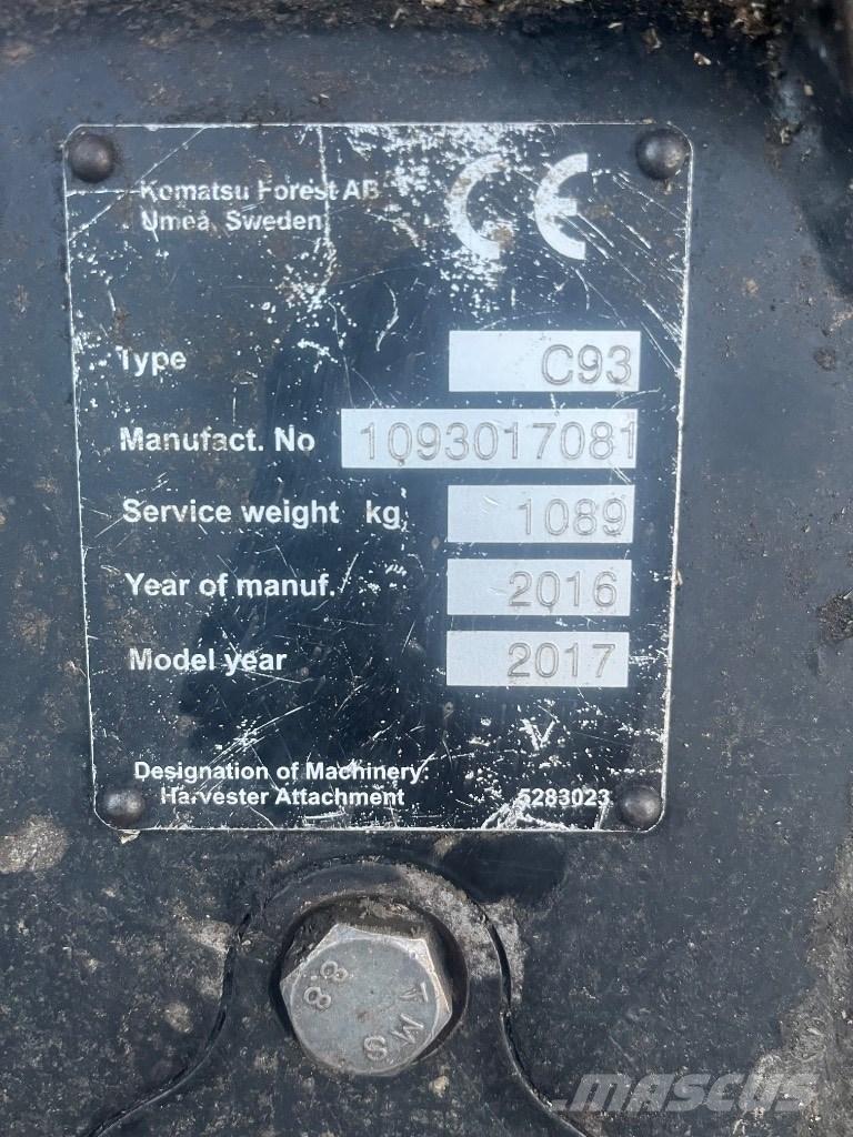 Komatsu 911.4 حصادات