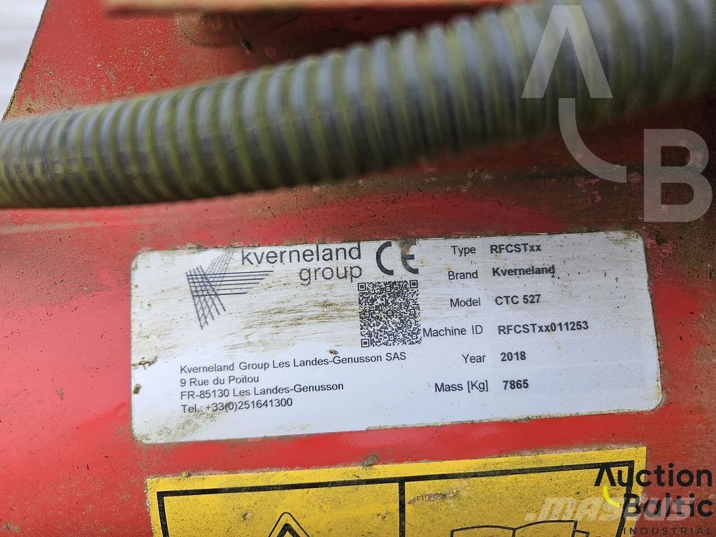 Kverneland CTC527 زحافات ساحقة