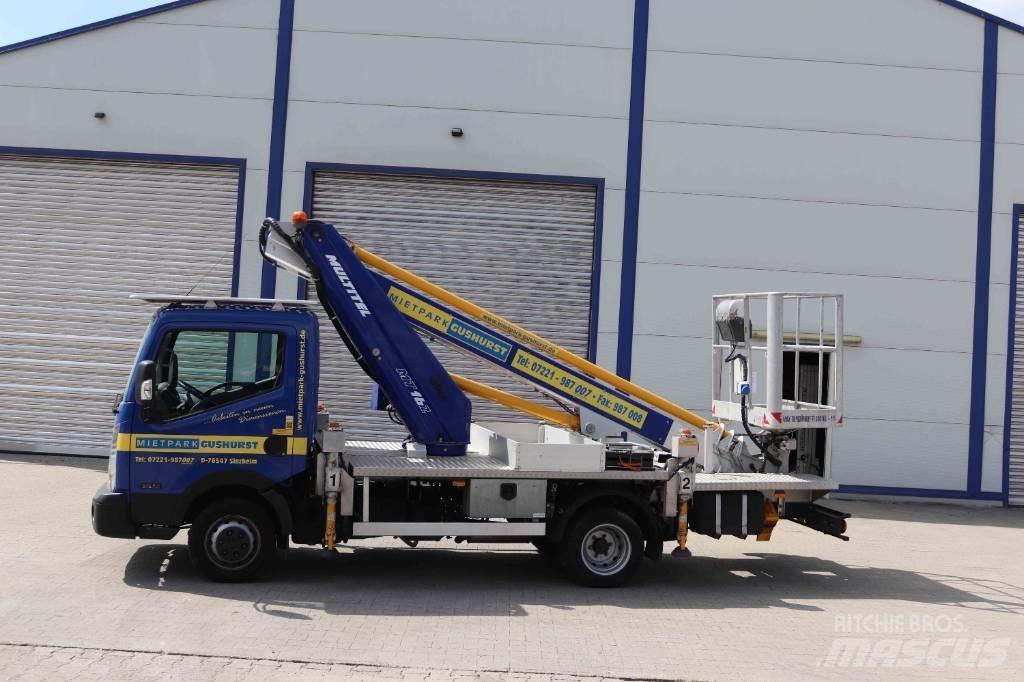 Multitel MT 162 EX المنصات الهوائية المثبتة على شاحنة