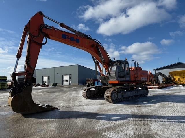 Hitachi EX 455 LC حفارات زحافة