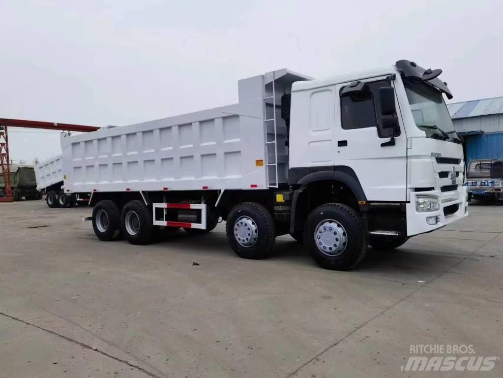 Howo 371 8X4 تفريغ المقطورات