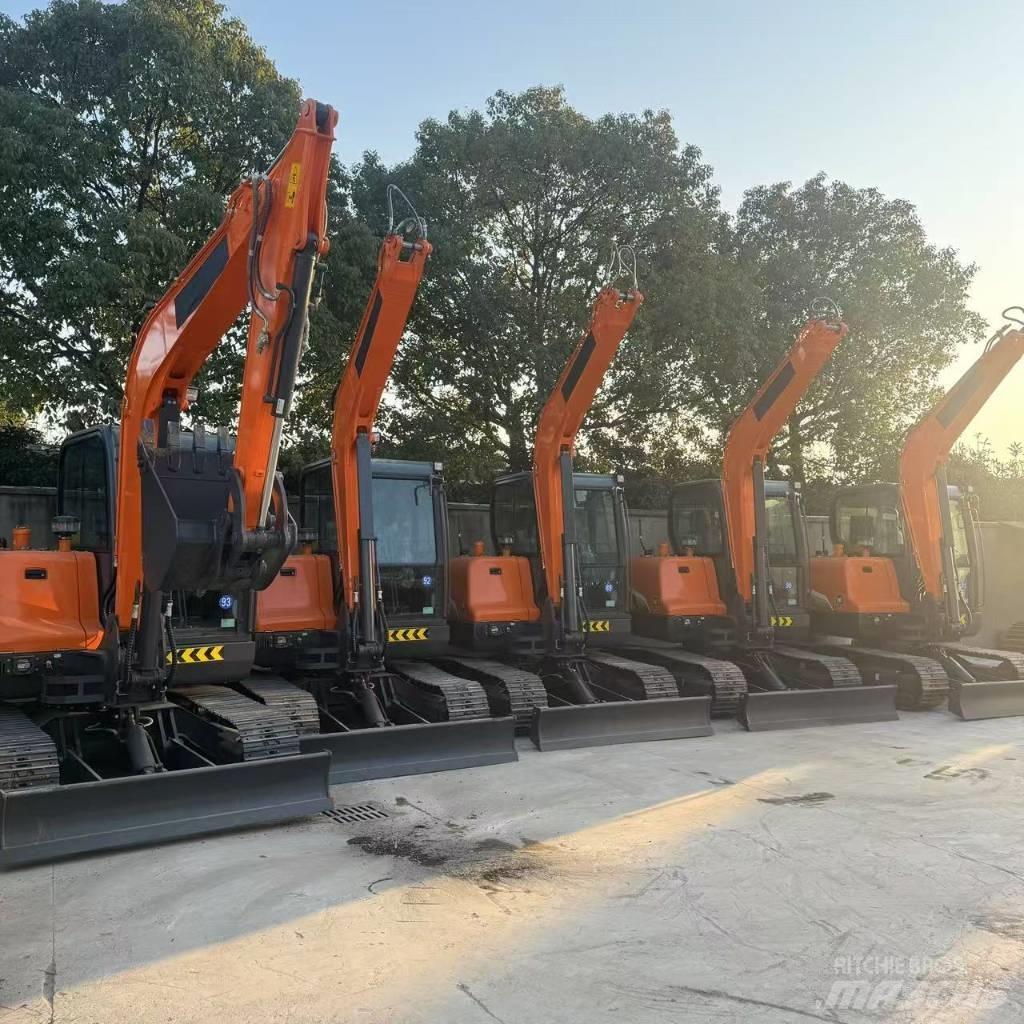 Doosan DX 60-9 C حفارات زحافة