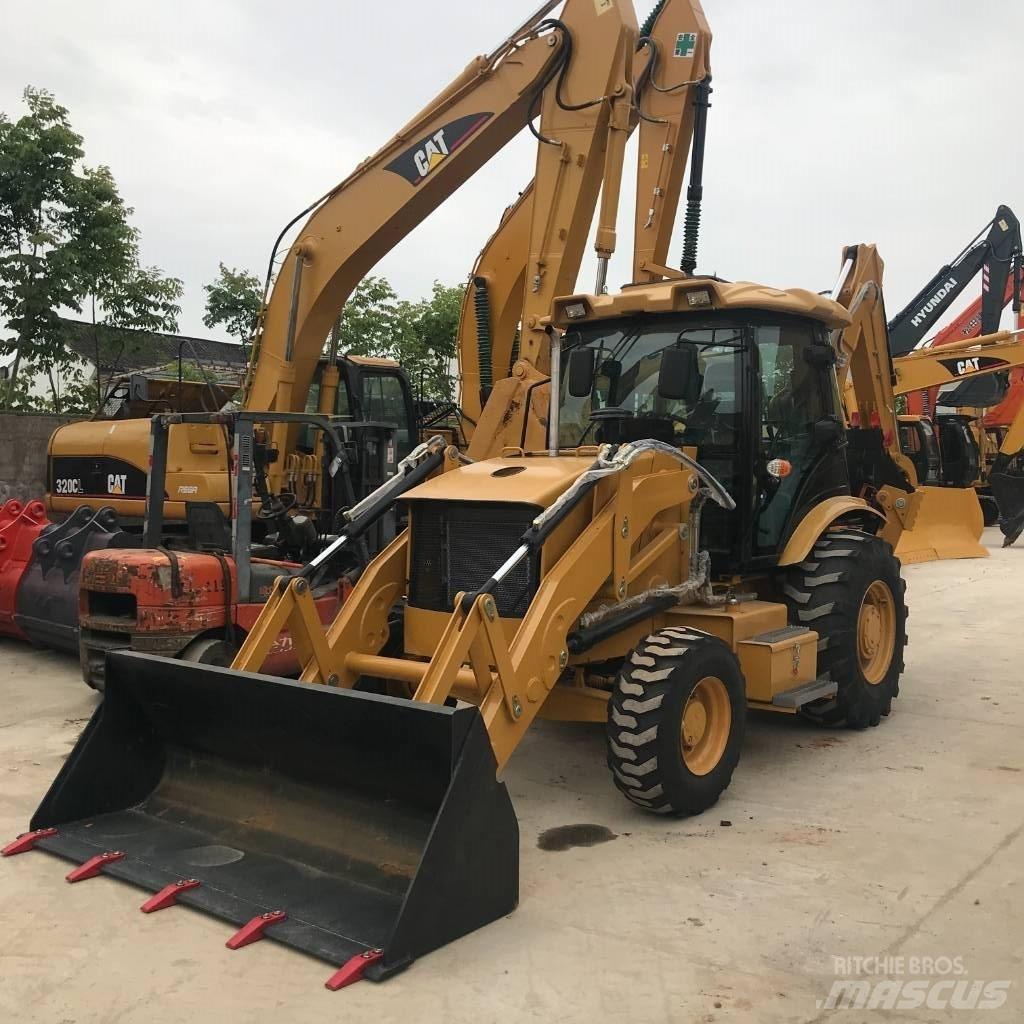 CAT 420 F لوادر ذات جرافات عكسية
