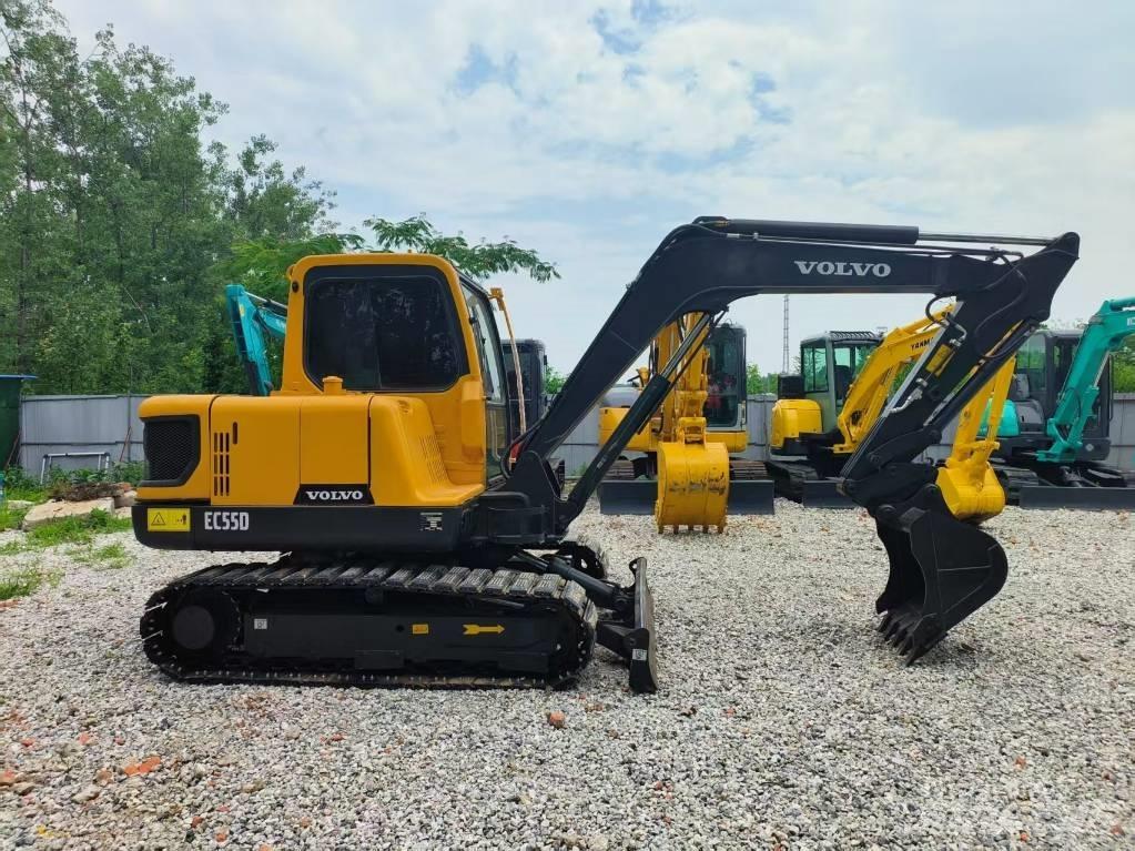 Volvo EC 55D حفارات صغيرة أقل من 7 طن (حفارات صغيرة)