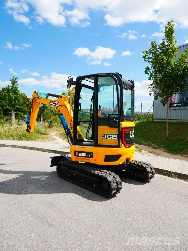 JCB 25 Z-1 حفارات صغيرة أقل من 7 طن (حفارات صغيرة)