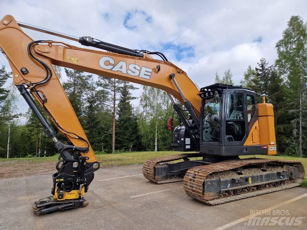 CASE CX 245 D SR LC حفارات زحافة