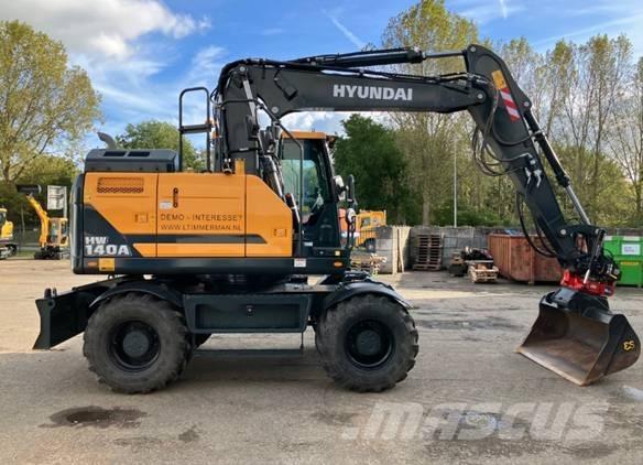 Hyundai HW140A حفارات بعجل