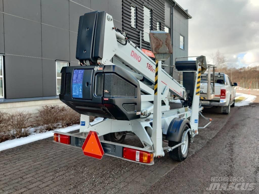 Dino 180 XT Skylift المنصات الهوائية المثبتة على مقطورة