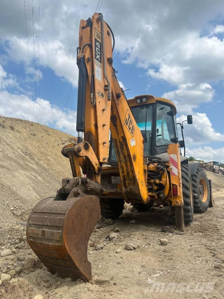 JCB 4 CX لوادر ذات جرافات عكسية