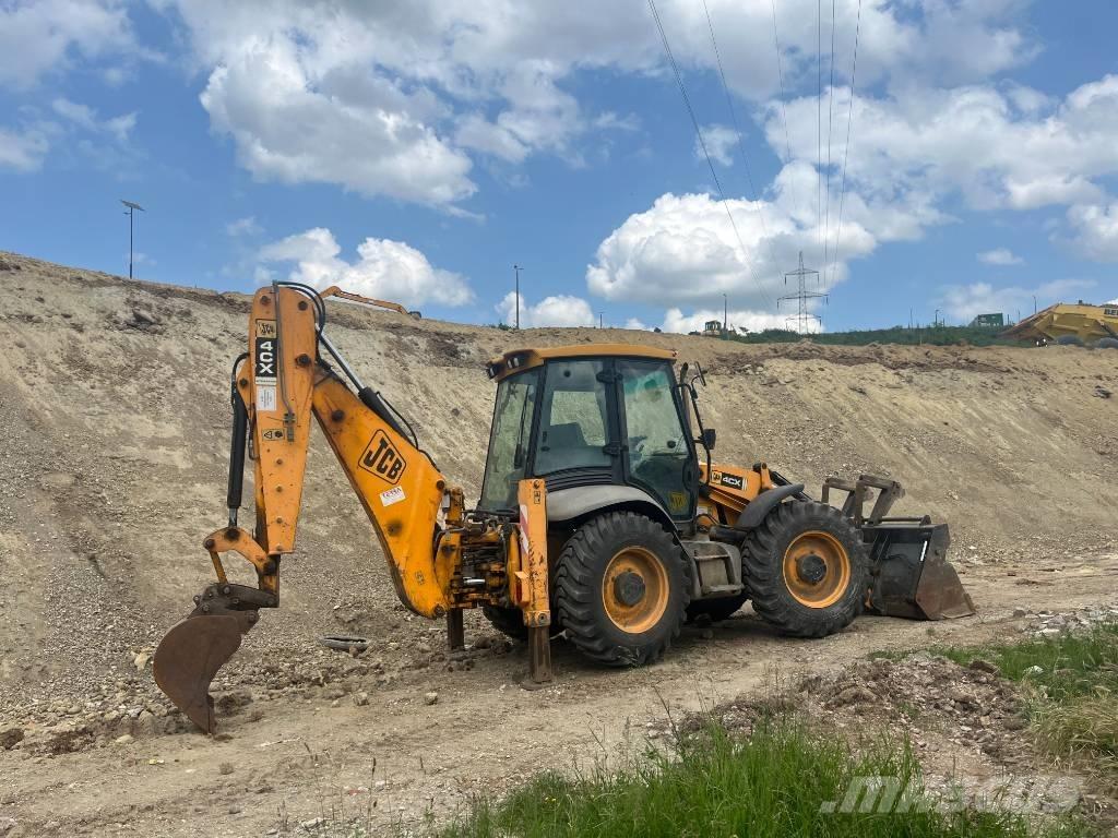 JCB 4 CX لوادر ذات جرافات عكسية