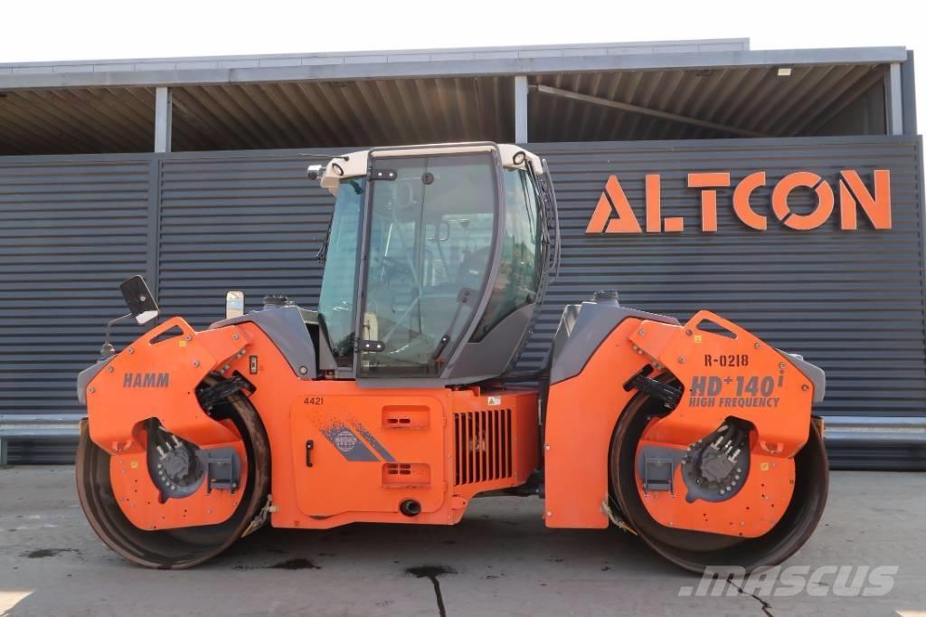 Hamm HD+ 140I VV مداحل ثنائية الاسطوانة
