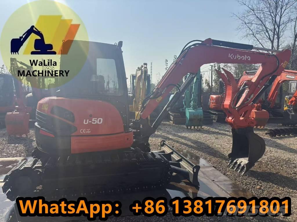 Kubota U 50-5 حفارات صغيرة أقل من 7 طن (حفارات صغيرة)