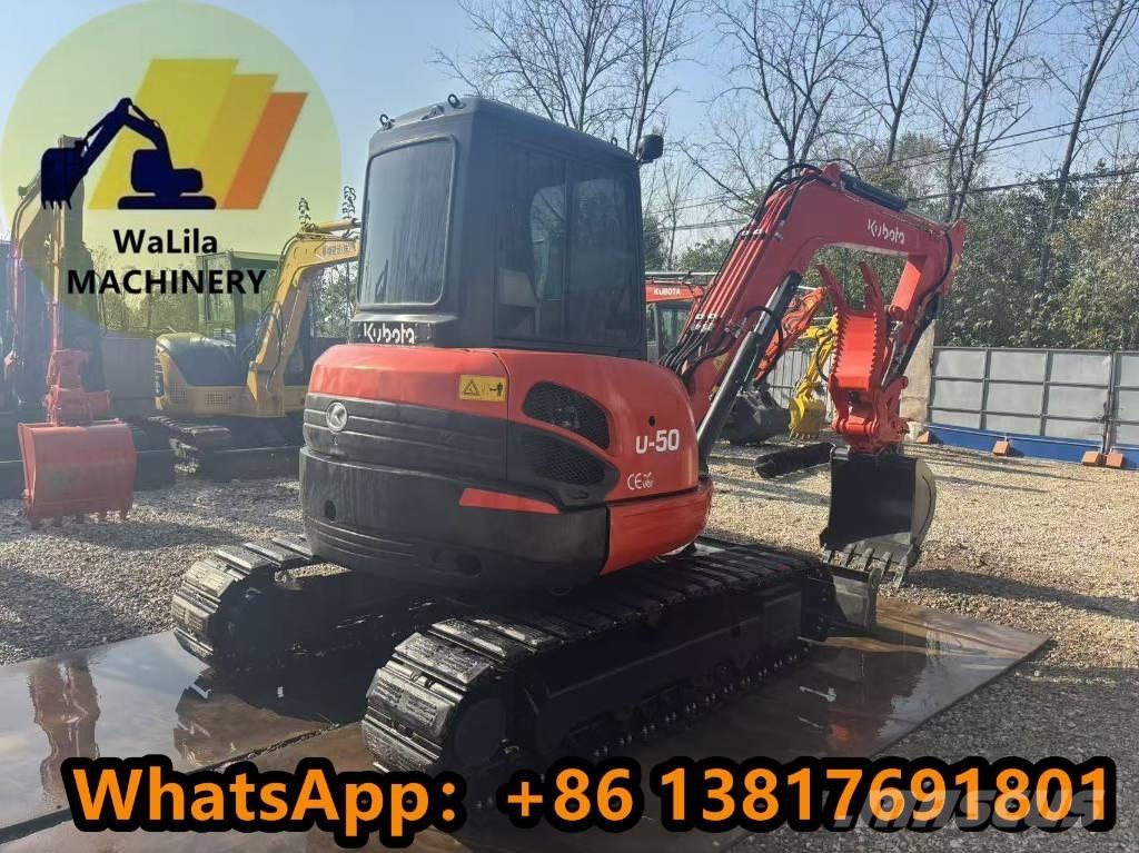 Kubota U 50-5 حفارات صغيرة أقل من 7 طن (حفارات صغيرة)