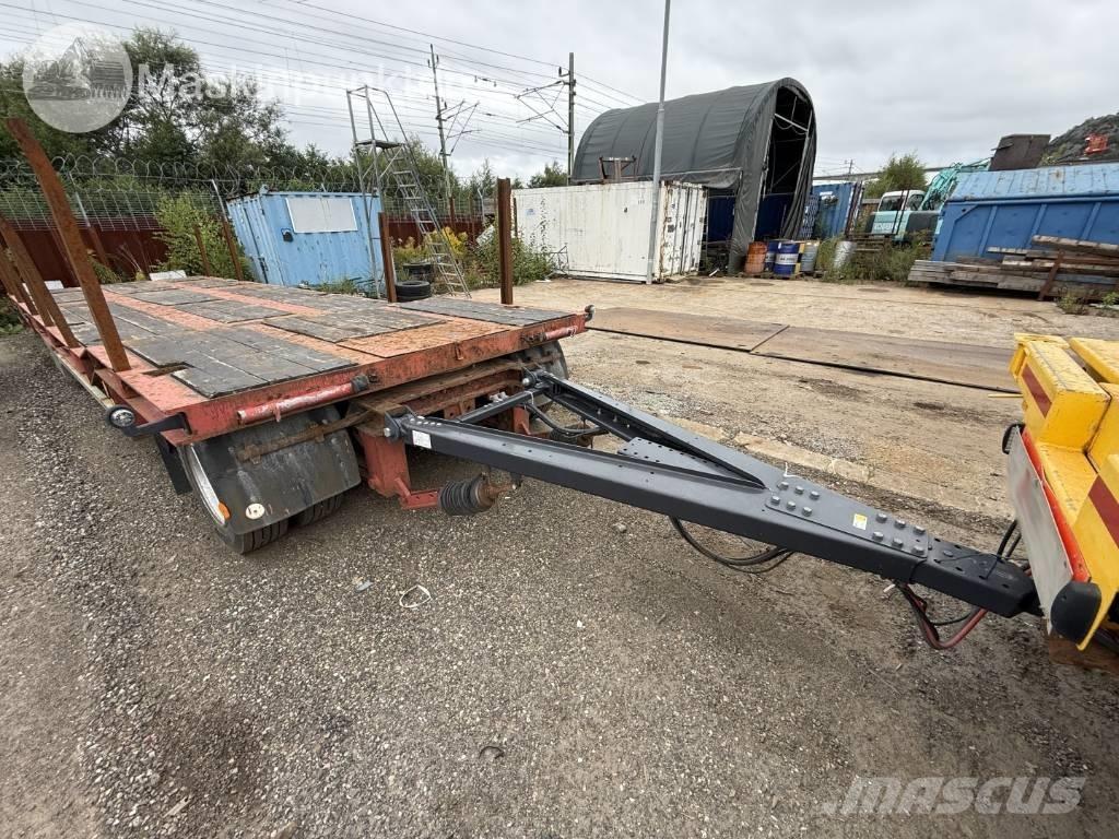 Goldhofer maskinsläp لوادر منخفضة