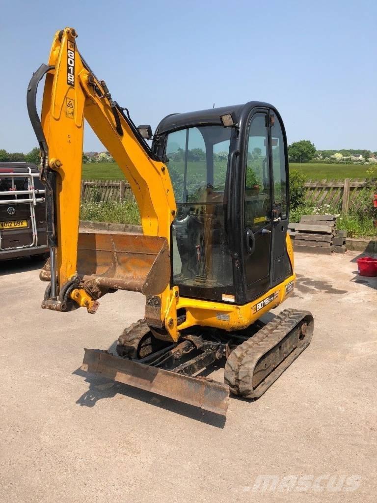JCB 8018 CTS حفارات صغيرة أقل من 7 طن (حفارات صغيرة)