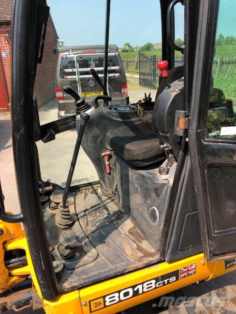JCB 8018 CTS حفارات صغيرة أقل من 7 طن (حفارات صغيرة)