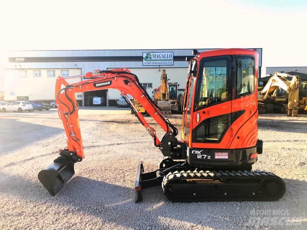 Doosan DX 27 Z حفارات صغيرة أقل من 7 طن (حفارات صغيرة)