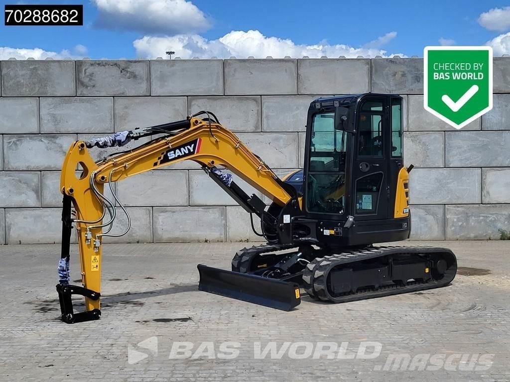 Sany SY50 U حفارات صغيرة أقل من 7 طن (حفارات صغيرة)