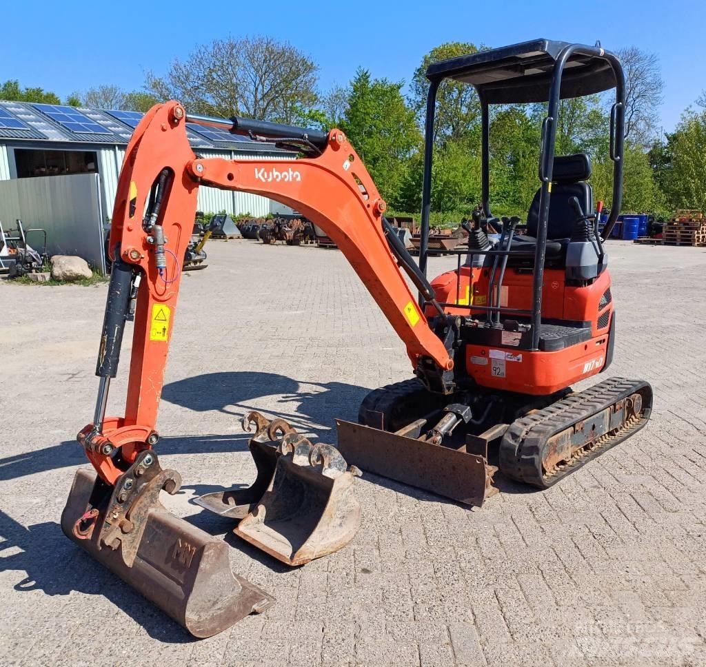 Kubota U 17-3 حفارات صغيرة أقل من 7 طن (حفارات صغيرة)