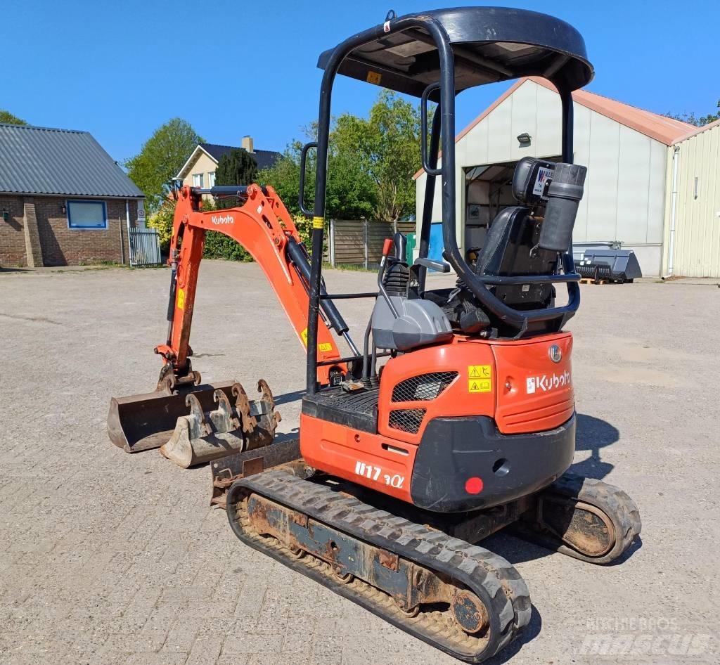Kubota U 17-3 حفارات صغيرة أقل من 7 طن (حفارات صغيرة)