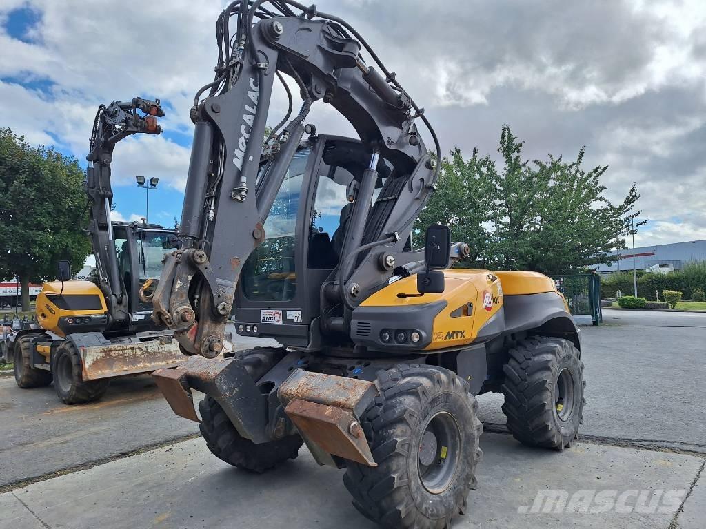 Mecalac 12 MTX حفارات بعجل