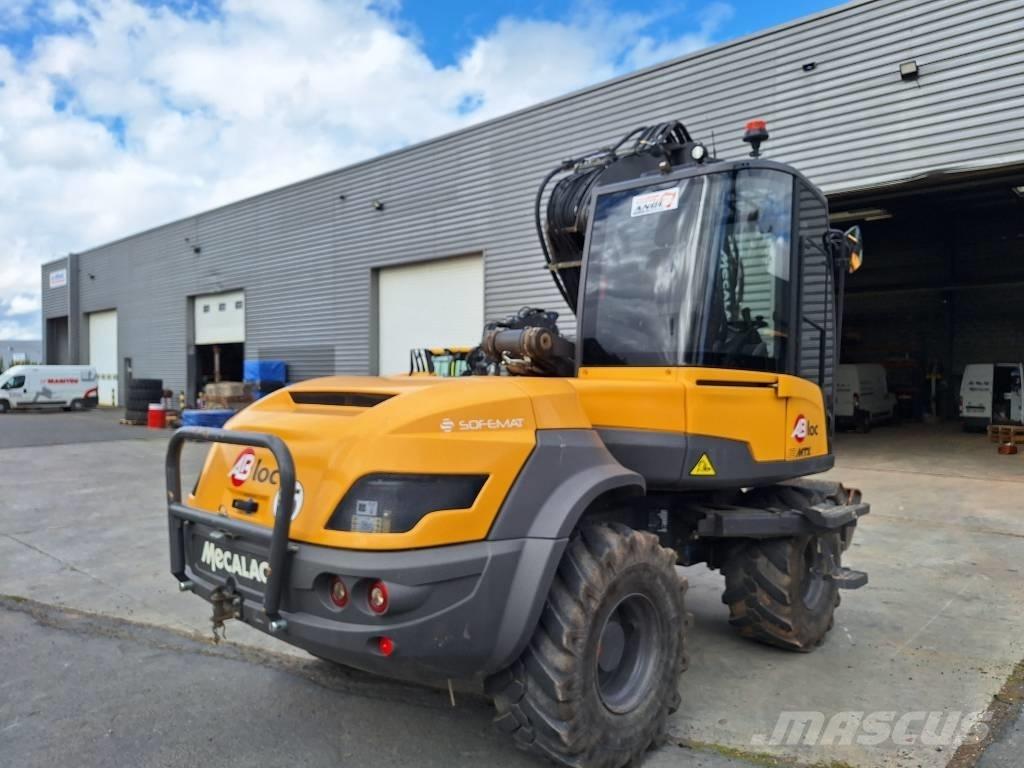 Mecalac 12 MTX حفارات بعجل
