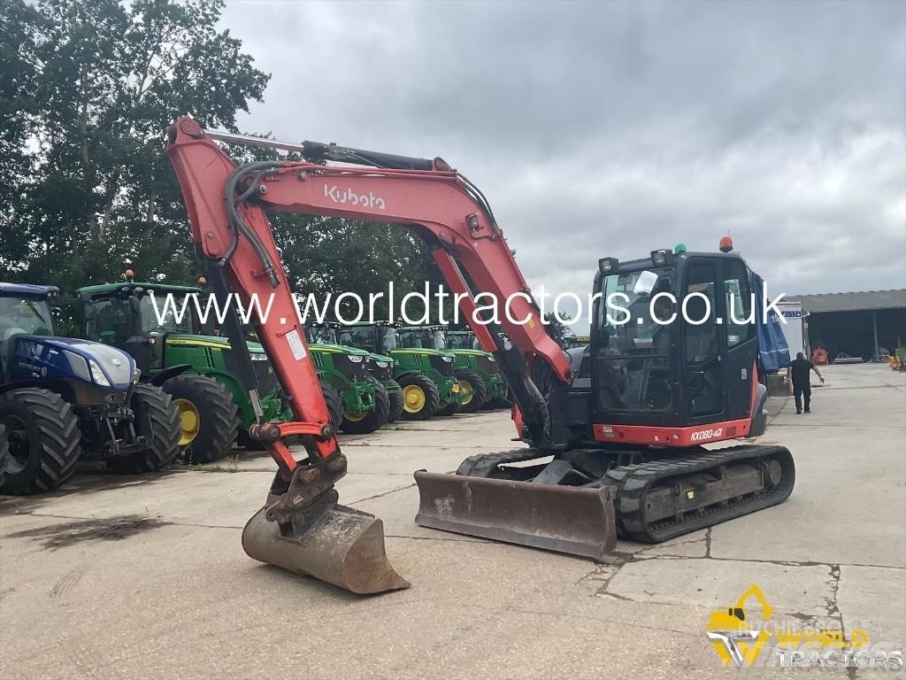 Kubota KX 080-4 حفارات وسط 7 طن - 12 طن