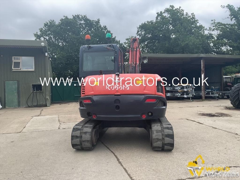 Kubota KX 080-4 حفارات وسط 7 طن - 12 طن