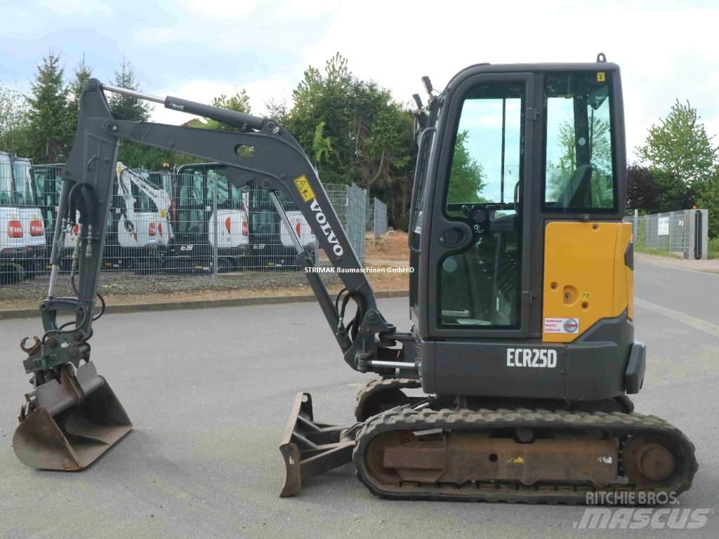 Volvo ECR 25 D حفارات صغيرة أقل من 7 طن (حفارات صغيرة)
