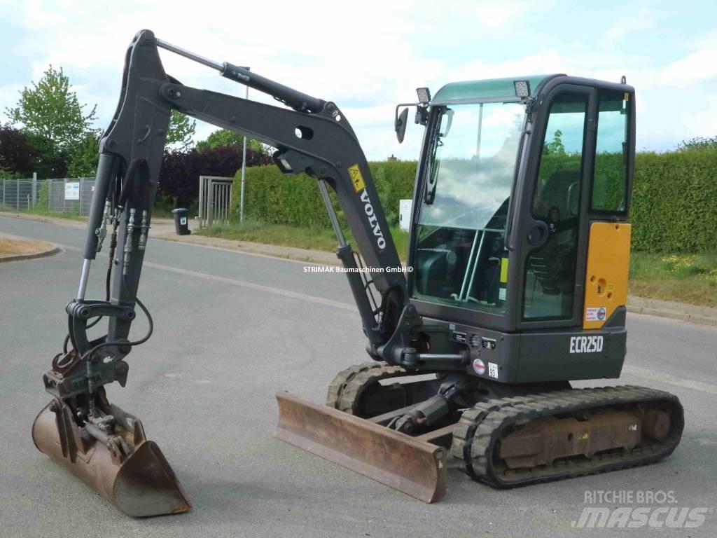 Volvo ECR 25 D حفارات صغيرة أقل من 7 طن (حفارات صغيرة)