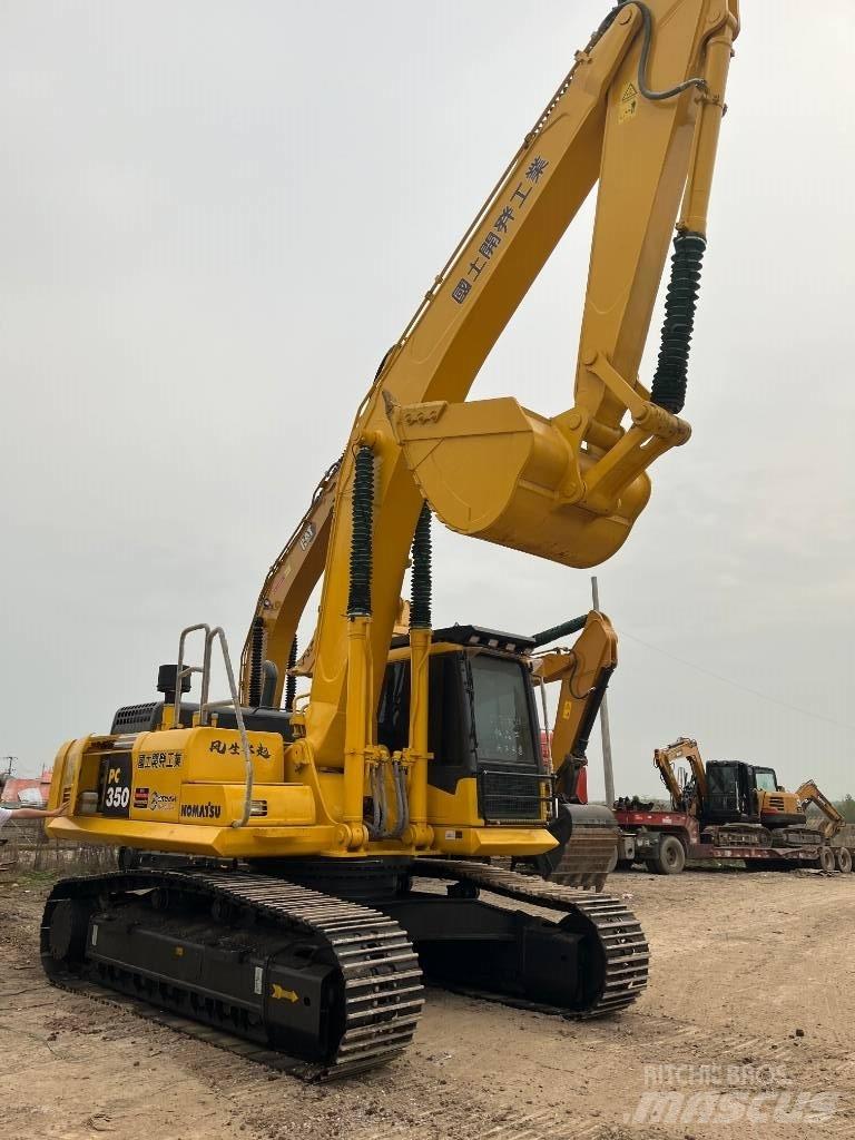 Komatsu PC350-7 حفارات زحافة