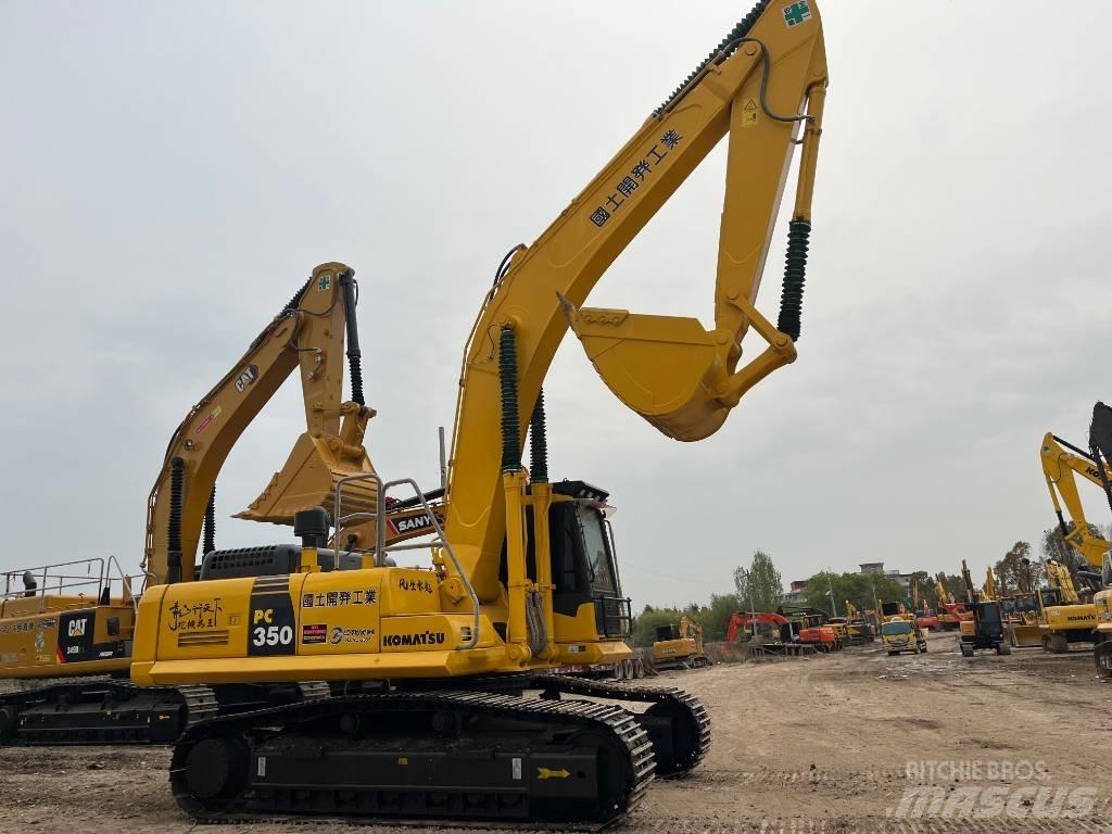 Komatsu PC350-7 حفارات زحافة