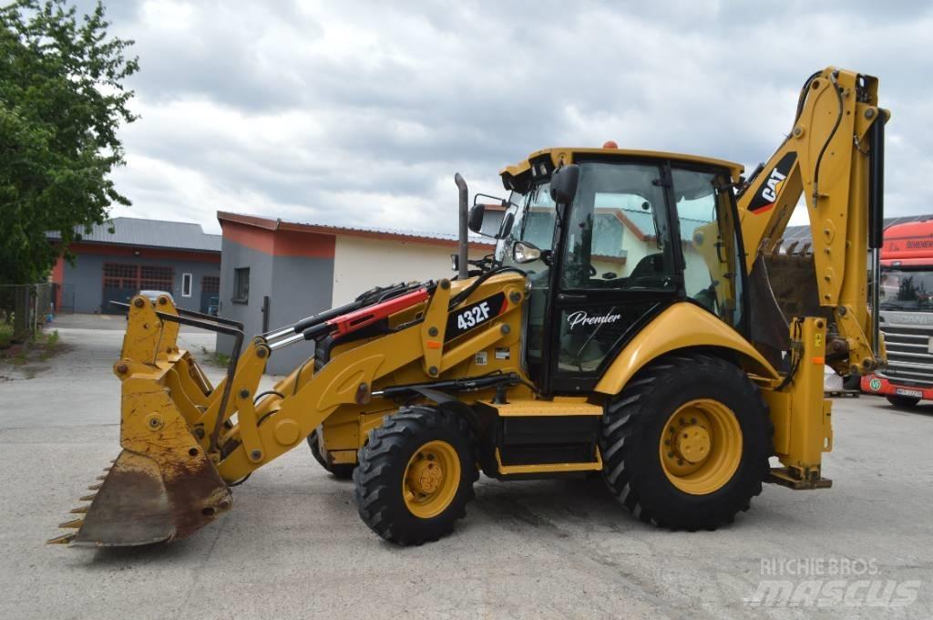 CAT 432 F لوادر ذات جرافات عكسية