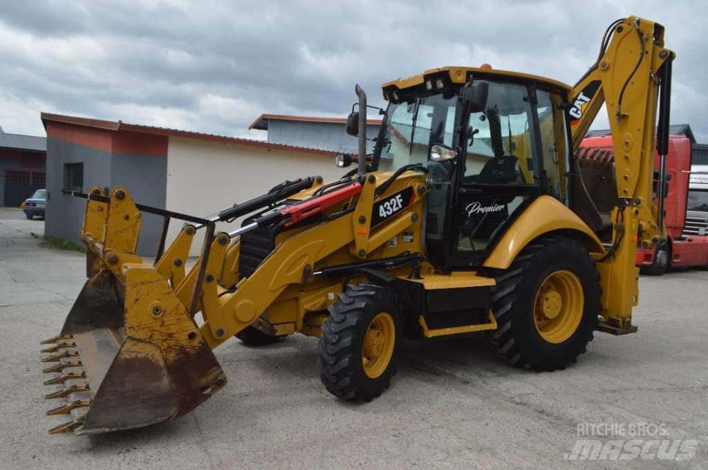 CAT 432 F لوادر ذات جرافات عكسية