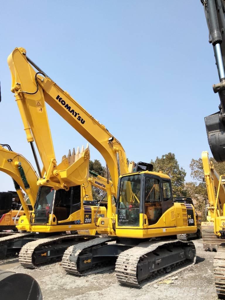 Komatsu PC 160 حفارات وسط 7 طن - 12 طن