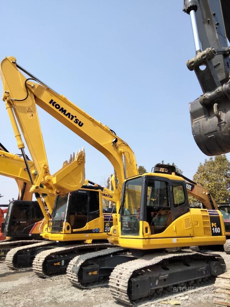 Komatsu PC 160 حفارات وسط 7 طن - 12 طن