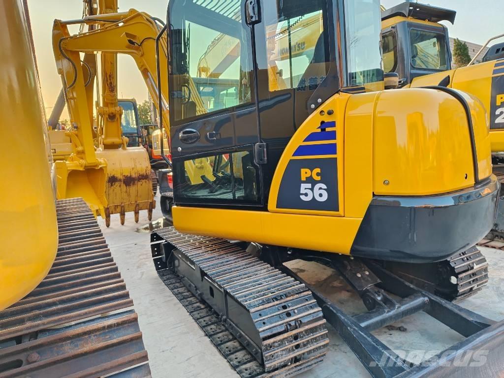 Komatsu PC 56 حفارات صغيرة أقل من 7 طن (حفارات صغيرة)