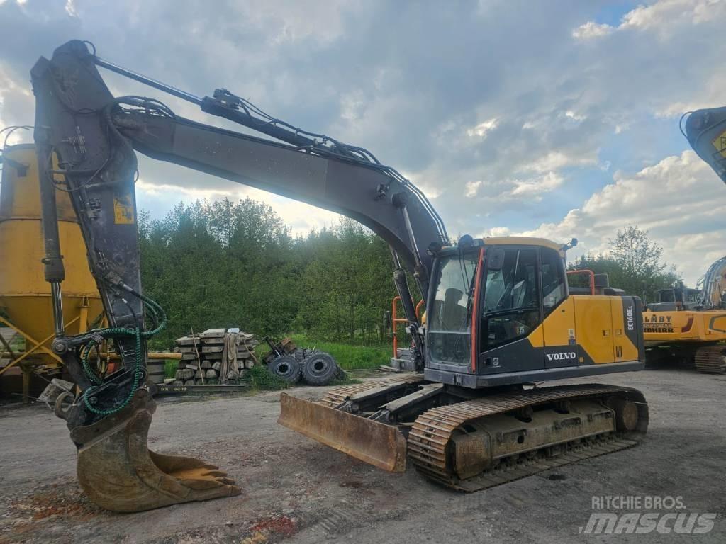 Volvo EC160EL حفارات زحافة