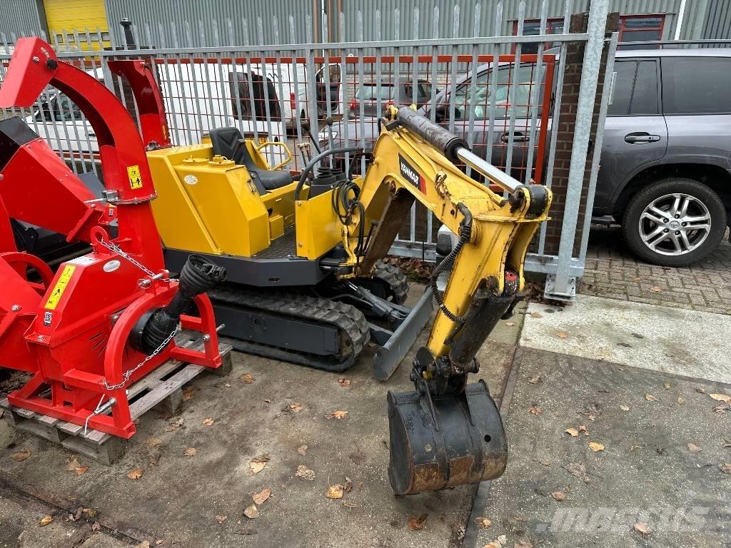 Yanmar B 12-1 حفارات صغيرة أقل من 7 طن (حفارات صغيرة)