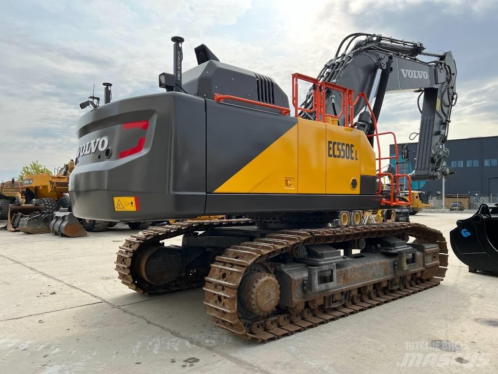 Volvo EC550EL حفارات زحافة
