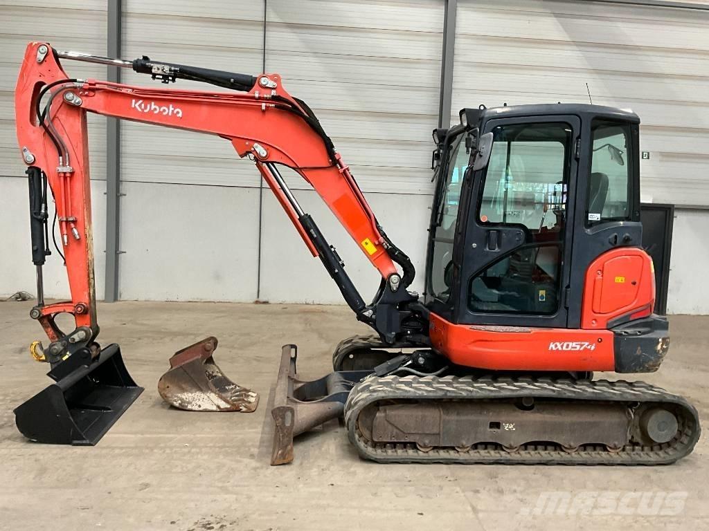 Kubota KX 057-4 حفارات صغيرة أقل من 7 طن (حفارات صغيرة)