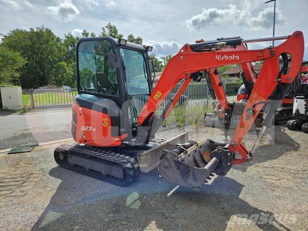 Kubota U 27 حفارات صغيرة أقل من 7 طن (حفارات صغيرة)
